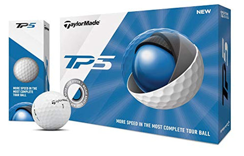 Image of TaylorMade 2019 TP5 Golf Balls (One Dozen)