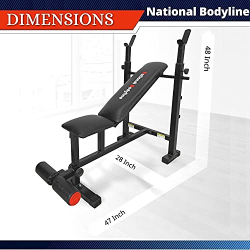 National Bodyline Fitness Gym Bench Full Body Workout Machine