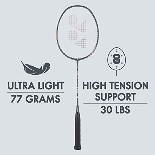 YONEX Badminton Racquet Nanoflare 33i (G4, 77 Grams, 30 lbs Tension)