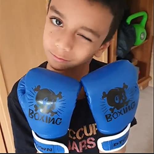 Dtown Kids Boxing Gloves 4oz 6oz Youth Boxing Gloves for Age 3 to 7 Years, Boys and Girls Training Boxing Gloves for Punching Bag, Kickboxing, Muay Thai, MMA