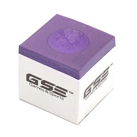 Image of GSE Games & Sports Expert 12-Pack of Billiard/Pool Cue Chalks (5 Colors Available) (Purple)