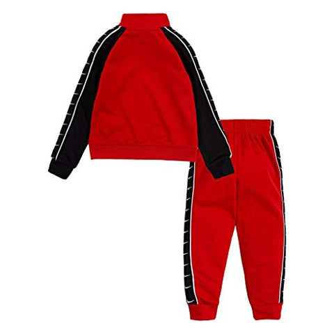 Image of Nike Boys' 2-Piece Tricot Tracksuit Pants Set Outfit - University red, 2t