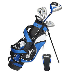 Confidence Golf Junior Golf Clubs Set for Kids Age 8-12 (4' 6" to 5' 1" Tall)
