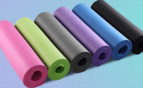 OJS ® EVA Yoga Mat with Carrying Bag for Gym Workout and Yoga Exercise with 6mm Thickness, Anti-Slip Yoga Mat for Men & Women Fitness (Made in India)(Grey)