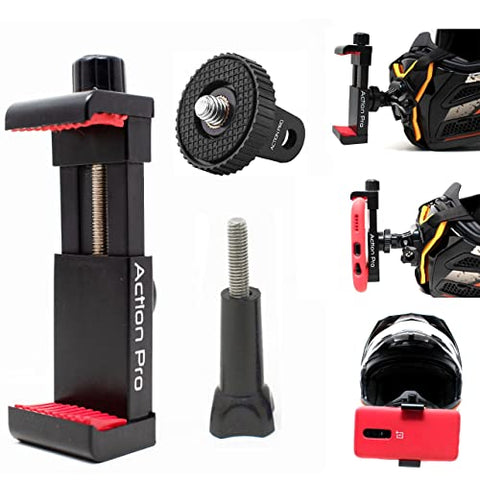 Image of Action Pro Phone Holder Set Compatible with GoPro Hero 5 6 7 8 9 10 Cameras