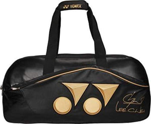 Yonex Endorsed By Legend Lee Chong Wei Special Limited Edition Badminton Kitbag(Black), Foam Lined