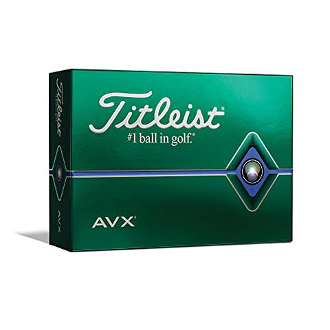 Image of Titleist AVX Golf Balls, White, (One Dozen)