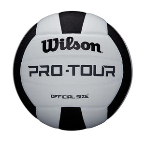 Wilson Pro Tour Indoor Volleyball - Black/White