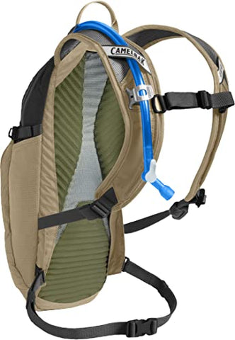 Image of Lobo Bike Hydration Pack - Helmet Carry - Magnetic Tube Trap - 100 oz., Kelp/Black
