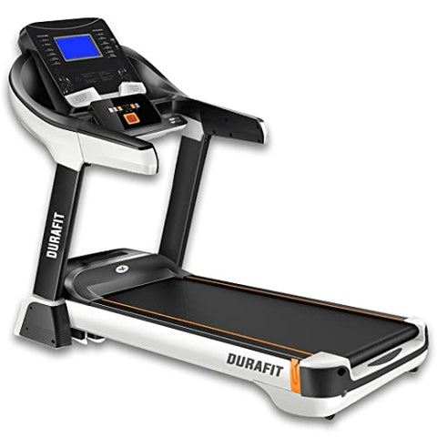 Image of Durafit - Sturdy, Stable and Strong Durafit Focus | 7HP Peak DC Motorized Treadmill | Auto Incline | Home Cardio | Max Speed 18 Km/Hr | Max User Weight 150 Kg |Black| Spring Suspension Technology