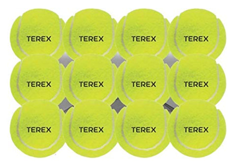 Image of AEROGLO Sports - TEREX Rubber Ultra Tennis Ball - Super Saver Pack of 12, Light Green