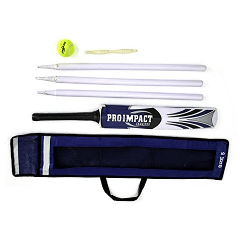 Pro Impact JUNIOR Cricket Bat Set includes BAT, BALL, WICKETS, BAILS