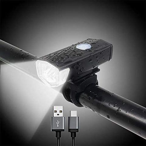 Image of Gadget Deals Combo of Rechargeable Head Cycle Light and Cycle Tail Light Cycle Light led for Bicycle