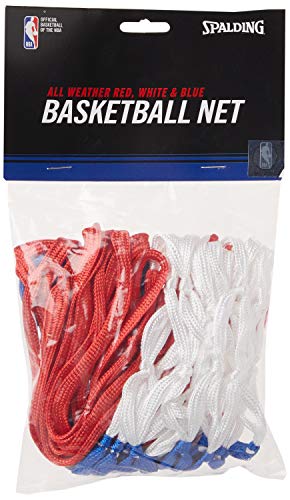 Spalding Pro-Shot Basketball Net, Blue-Red-White