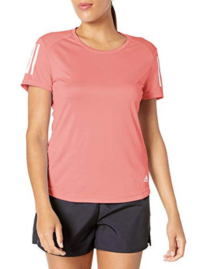 adidas Women's Own The Run Tee Glory Pink 1X