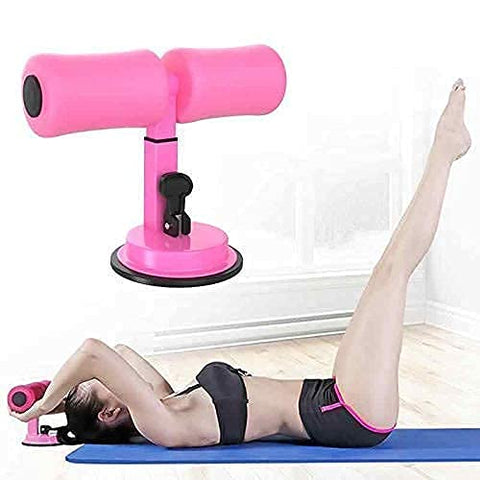 Image of Doliva Sit-ups and Push-ups Assistant Device Home Fitness Equipment, Lose Weight Gym Workout Portable Self-Suction Sit-up Bar for Men Women Abdominal Chest and arm Muscles Exercise Sit Up Tool