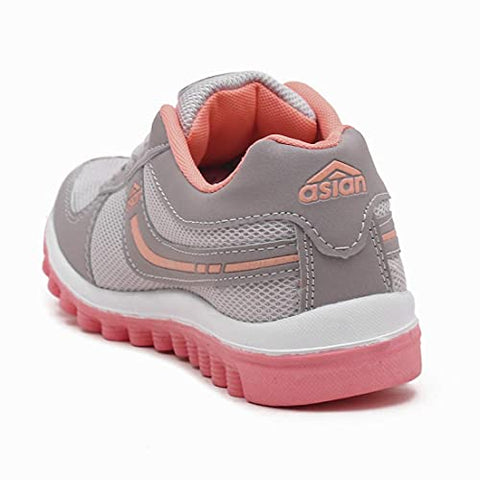 Image of ASIAN Women's Cute Peach Running Shoes,Walking Shoes UK-7