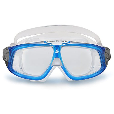 Image of Aqua Lung America Seal Mask with Clear Lens, Blue