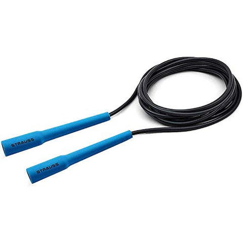 Image of Strauss Adjustable Skipping Rope, (Blue)