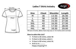 berge' Ladies Polyester Dry Fit Western Shirts & Tshirts for Women, Quick Drying & Breathable Fabric, Gym Wear Tees & Workout Tops (Black Colour) XXL