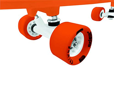 Image of Jaspo Ride on Penny Polypropylene Skateboard Combo for Age Group Upto 10 Years (22" x 5.5)uk, Orange