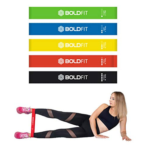 BOLDFIT Resistance Tube, Exercise & Stretching Resistance Band Set