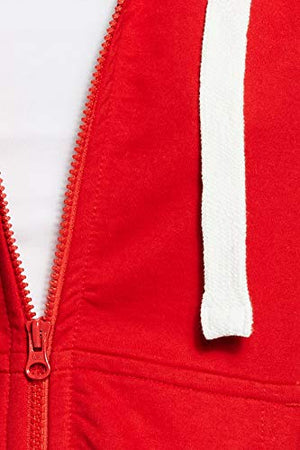 Amazon Brand - Symbol Women's Sweatshirt (AW19SS002_Fire Red_Large)