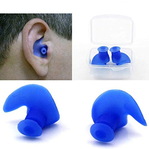 Image of Generic Green : Waterproof Swimming Earplugs Professional Silicone Swim Earplugs Adult Swimmers Children Diving Soft Anti-Noise Ear Plug New