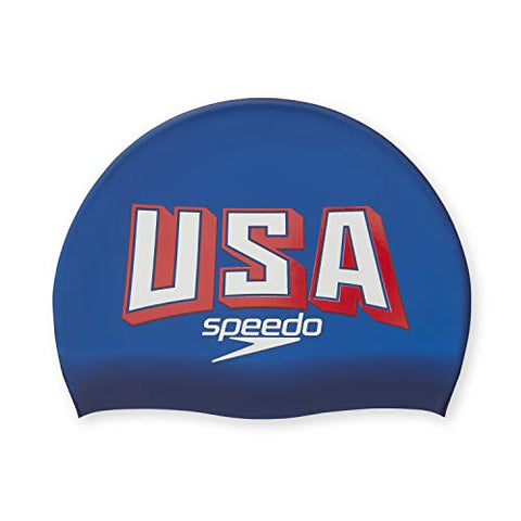 Image of Speedo Unisex-Adult Swim Cap Silicone