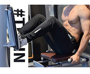 ADILEE Men's Regular Fit Track pants(trackpants black/large_Black_Large)