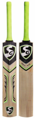 SG Nexus Plus Kashmir Willow Cricket Bat ( Size: Short Handle,Leather Ball )
