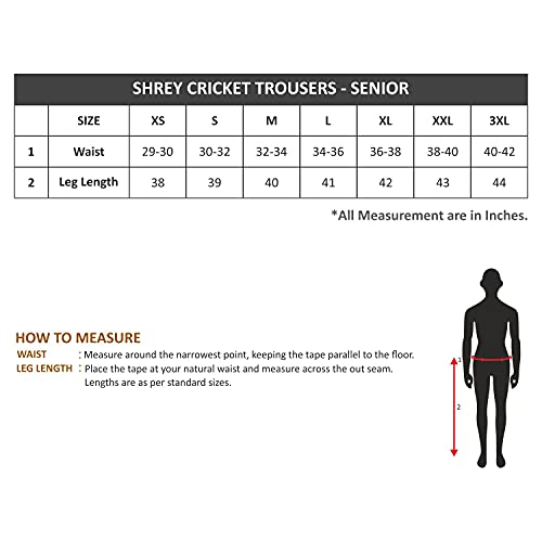Shrey Cricket.Premium Trouser - M