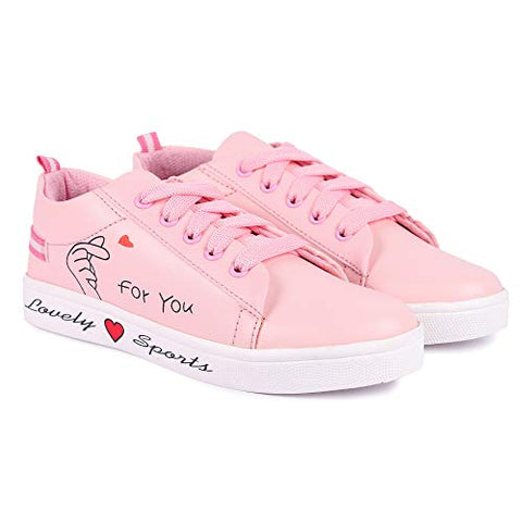Image of Creattoes Women Sneakers Shoes Pink