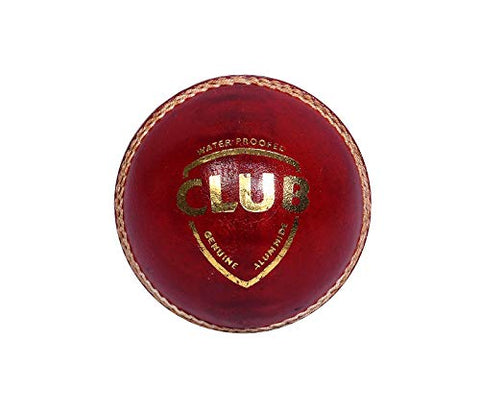 Image of SG club cricket Ball Leather(Red)