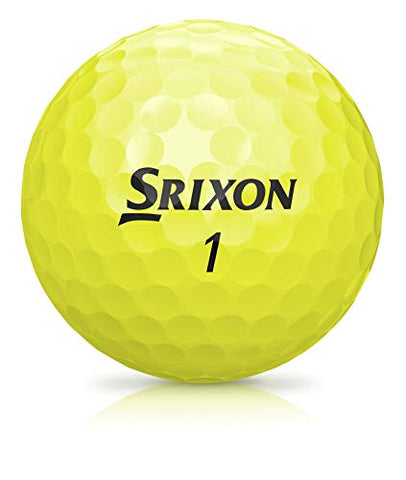 Image of Srixon Q-Star Tour 2 Golf Balls, Yellow (One Dozen)