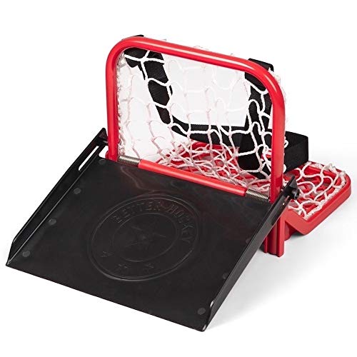 Better Hockey Extreme Sauce Catcher - Saucer Pass Training Aid - Mini Goal Holds Up to 40 Pucks - Fun Backyard Games - Trick Shots - Easy to Carry