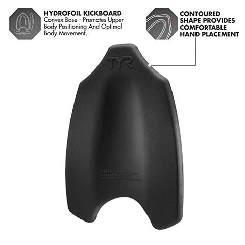 Image of TYR Hydrofoil Kickboard Swim Equipments & Accessories Adult (Black)