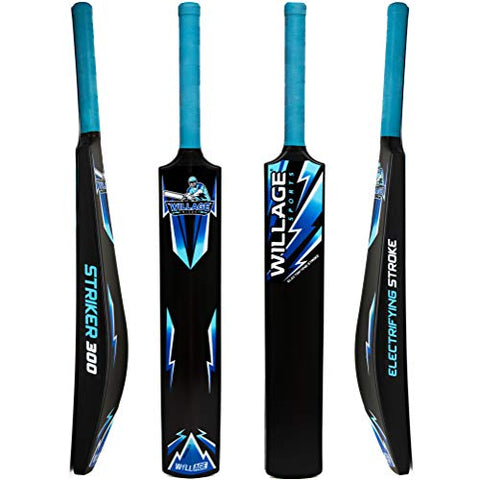 Willage Plastic bat, Plastic bat Cricket Full Size, Plastic bat Full Size, Cricket Bat (Blue)