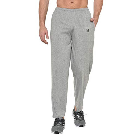 Image of VIMAL JONNEY Men's Regular Fit Trackpants (D10MELANGE-0001-XXL_Grey_XX-Large)