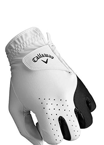 Image of Callaway Golf 2019 Men's Weather Spann Glove, All Weather Durability, Double Pack, Left Hand