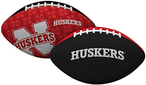 Image of NCAA Nebraska Cornhuskers Junior Gridiron Football, Red