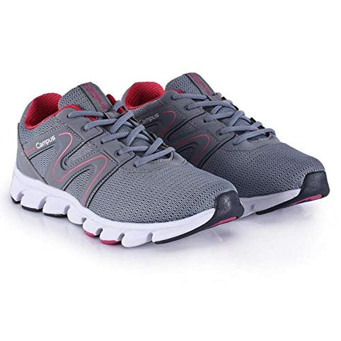 Image of Campus Women's Grey Running Shoes-6 UK/India (39 EU) (ELLE)