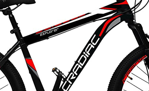 Image of CRADIAC 29 INCH Mountain Bicycle -Black & RED, wheel size: 29 inch, frame size: 18 inch, Unisex