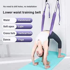 Whixant Aerial Yoga Hammock, Yoga Swing Pilates for Antigravity Yoga Inversion, Antigravity Ceiling Hanging Yoga Sling, for Beginners & Advanced