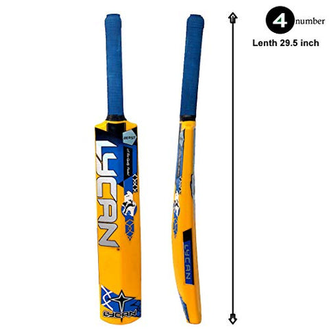 Image of Lycan Beast PVC Cricket Bat # (5 Number for Age 10-12 Year)