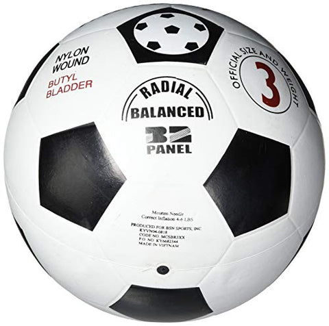 Image of Macgregor Rubber Soccer Ball (Size 3), 3/Multi-Color