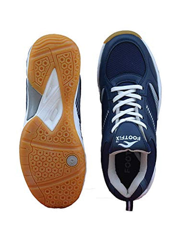 Image of Men's Navy Blue Badminton Shoes - 9 UK