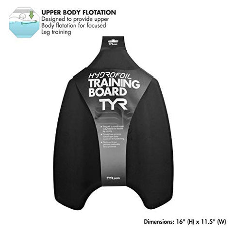 Image of TYR Hydrofoil Kickboard Swim Equipments & Accessories Adult (Black)