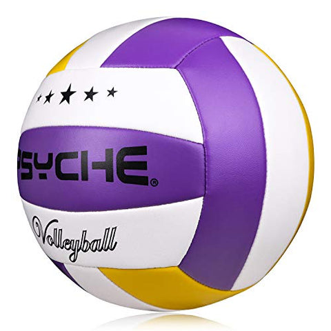 Image of Wisdom Leaves Beach Volleyball Soft Touch Volleyball Balls for Outdoor/Indoor Games Official Size 5