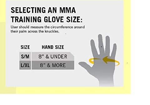 Image of Everlast Pro Style MMA Grappling Gloves, Small/Medium, (Black)